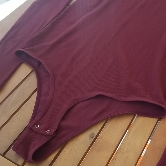 Free People Long Sleeve Bodysuit M/L - Picture 6 of 8